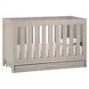 Venicci Forenzo Oak Cot Bed With Drawer - Nordic White -Baby Products Store venicci cot beds 38476004131037