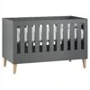 Venicci Saluzzo Graphite Cot Bed - Graphite -Baby Products Store venicci cot beds 38476288065757