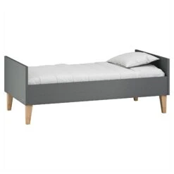 Venicci Saluzzo Graphite Cot Bed - Graphite -Baby Products Store venicci cot beds 38476288131293