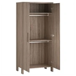 Venicci Forenzo 2 Piece Wardrobe Roomset - Truffle Oak -Baby Products Store venicci nursery room sets 38476164104413