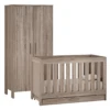 Venicci Forenzo 2 Piece Wardrobe Roomset - Truffle Oak -Baby Products Store venicci nursery room sets 38476164301021