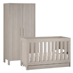 Venicci Forenzo 2 Piece Wardrobe Roomset - Nordic White