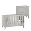Venicci Saluzzo 2 Piece Dresser Roomset - Warm Grey 1 Venicci Saluzzo 2 Piece Dresser Roomset - Warm Grey -Baby Products Store venicci nursery room sets 38476202279133