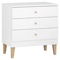 Venicci Saluzzo 2 Piece Dresser Roomset - Premium White -Baby Products Store venicci nursery room sets 38476205883613