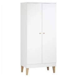 Venicci Saluzzo 2 Piece Wardrobe Roomset - Premium White -Baby Products Store venicci nursery room sets 38476218040541