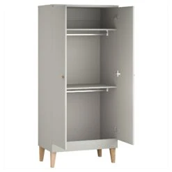 Venicci Saluzzo 2 Piece Wardrobe Roomset - Warm Grey 19 Venicci Saluzzo 2 Piece Wardrobe Roomset - Warm Grey -Baby Products Store venicci nursery room sets 38476219351261
