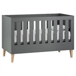 Venicci Saluzzo 3 Piece Roomset - Graphite -Baby Products Store venicci nursery room sets 38476229935325