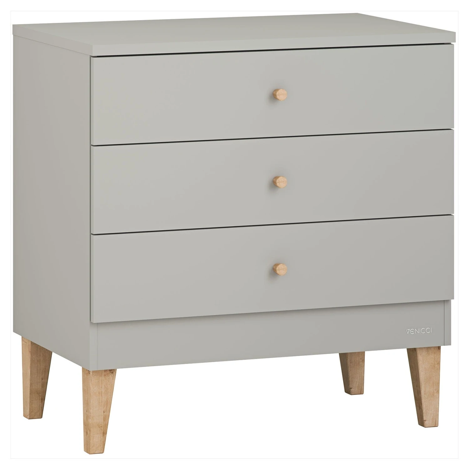 Venicci Saluzzo 3 Piece Roomset - Warm Grey 11 Venicci Saluzzo 3 Piece Roomset - Warm Grey - Image 9