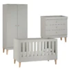 Venicci Saluzzo 3 Piece Roomset - Warm Grey -Baby Products Store venicci nursery room sets 38476277743837