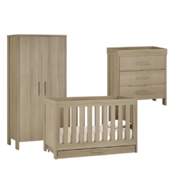Venicci Forenzo 3 Piece Roomset - Honey Oak