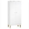 Venicci Saluzzo Wardrobe - Premium White -Baby Products Store venicci nursery wardrobes salwar pwhite 3box 38476283773149