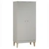 Venicci Saluzzo Wardrobe - Warm Grey 2 Venicci Saluzzo Wardrobe - Warm Grey -Baby Products Store venicci nursery wardrobes salwar wgrey 3box 38476284199133